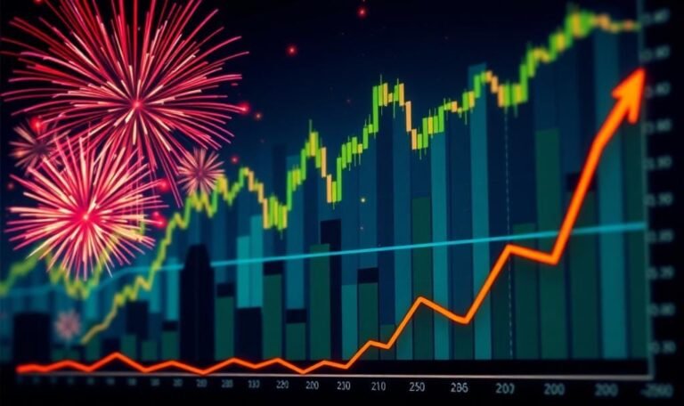 Declining stock chart for June 2025 top losers analysis
