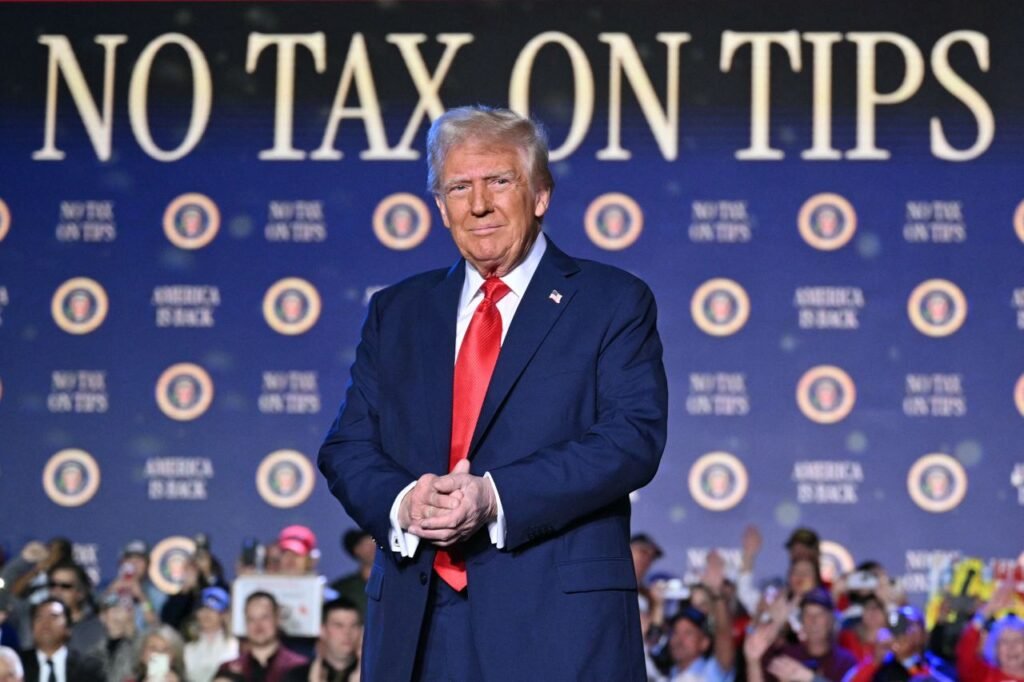 Stock market chart for Trump’s May 2025 economic moves