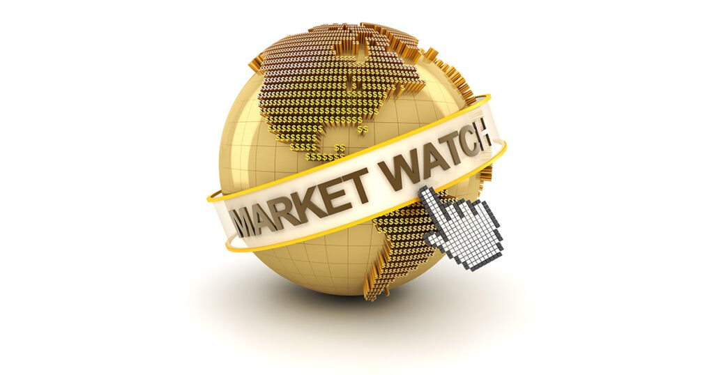 Stock ticker for August 2025 market analysis