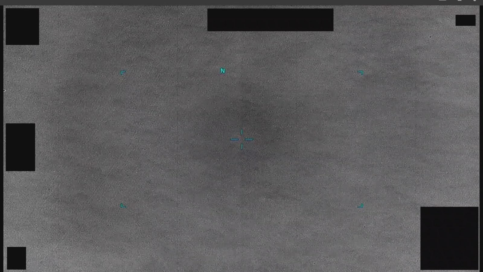 Official DVIDS still from DOW-UAP-PR34, infrared UAP report, Greece, October 2023. U.S. Department of Defense, public domain.